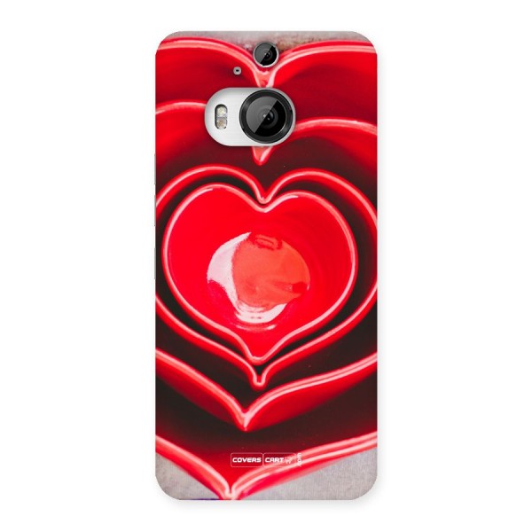 Crazy Heart Back Case for HTC One M9 Plus