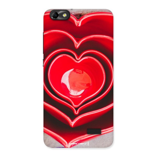 Crazy Heart Back Case for Honor 4C