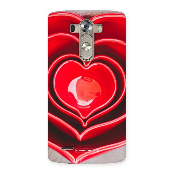 Crazy Heart Back Case for LG G3