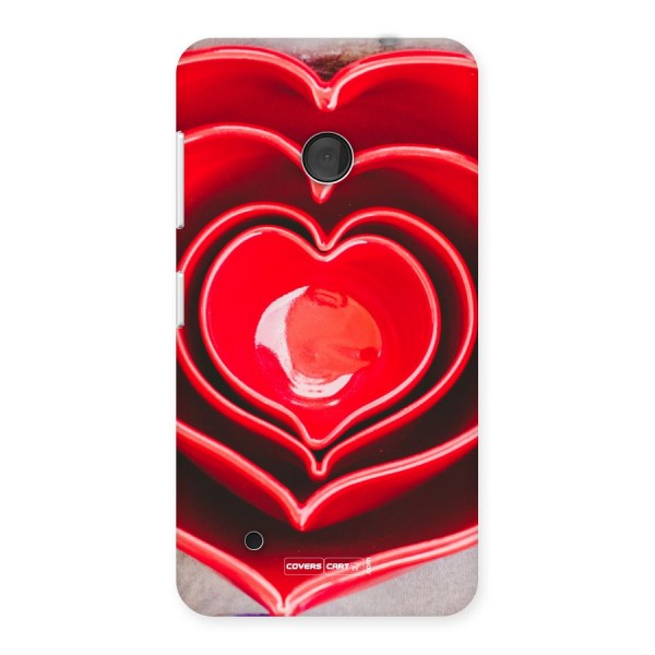 Crazy Heart Back Case for Lumia 530