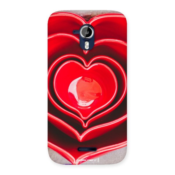 Crazy Heart Back Case for Micromax Canvas Magnus A117