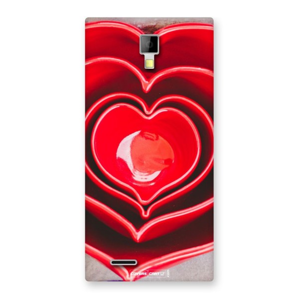 Crazy Heart Back Case for Micromax Canvas Xpress A99