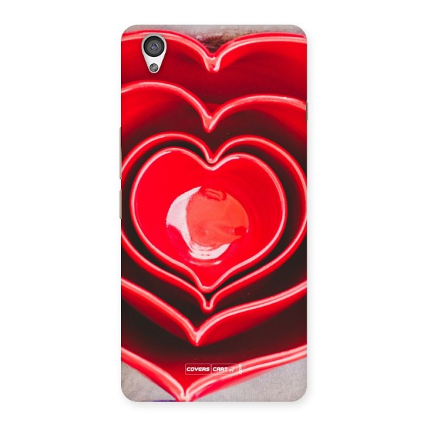Crazy Heart Back Case for OnePlus X