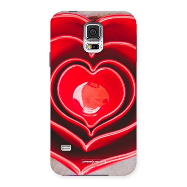 Crazy Heart Back Case for Samsung Galaxy S5