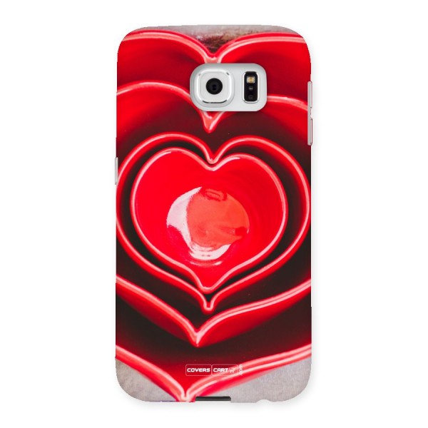 Crazy Heart Back Case for Samsung Galaxy S6