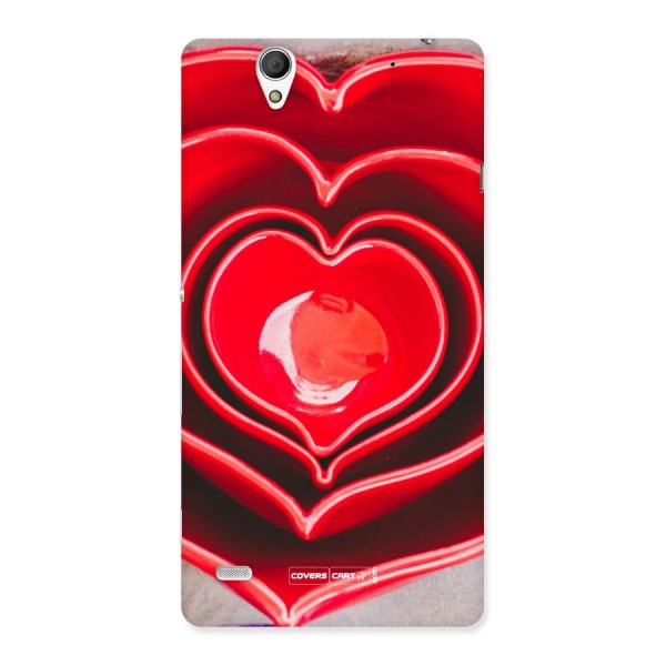 Crazy Heart Back Case for Sony Xperia C4