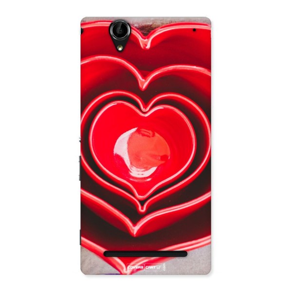 Crazy Heart Back Case for Sony Xperia T2