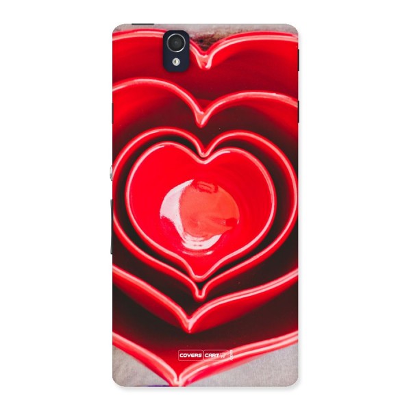 Crazy Heart Back Case for Sony Xperia Z