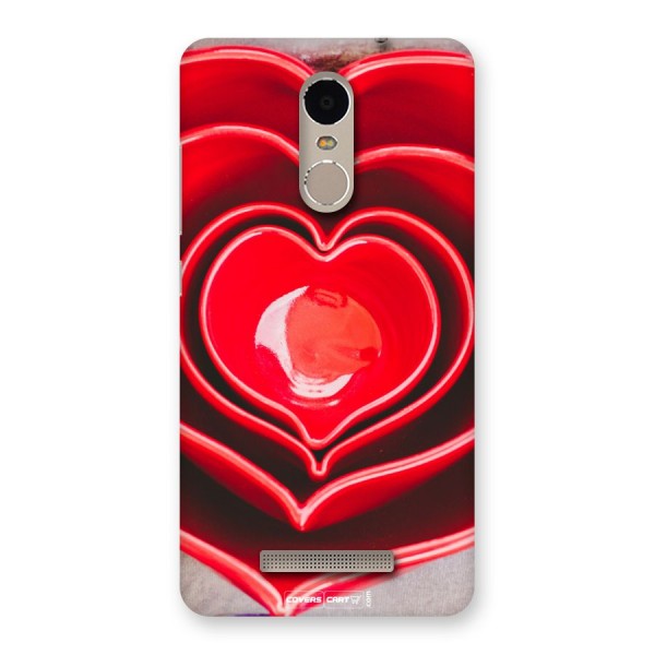 Crazy Heart Back Case for Xiaomi Redmi Note 3