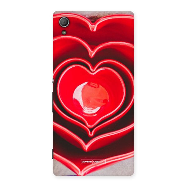 Crazy Heart Back Case for Xperia Z4