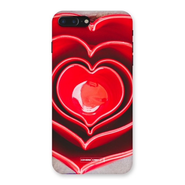 Crazy Heart Back Case for iPhone 7 Plus