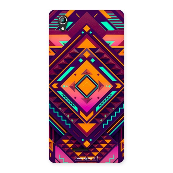 Creative Rhombus Back Case for Lava Iris 800