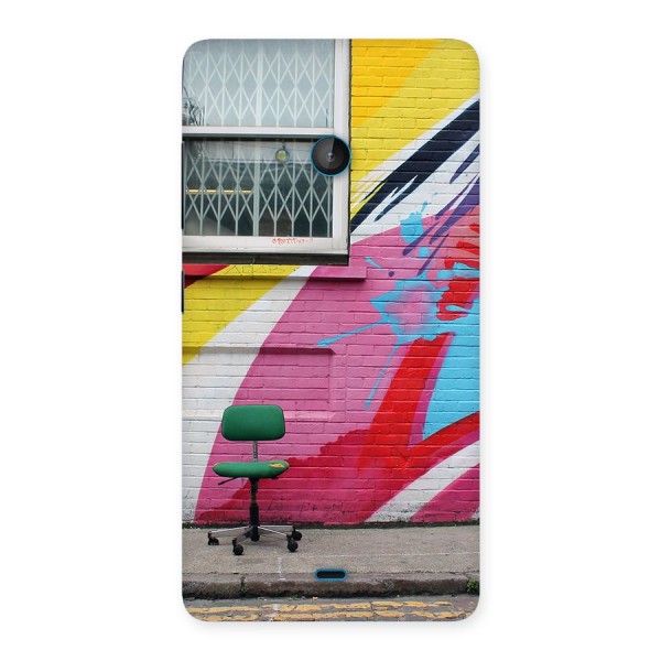 Creative Wall Art Back Case for Lumia 540