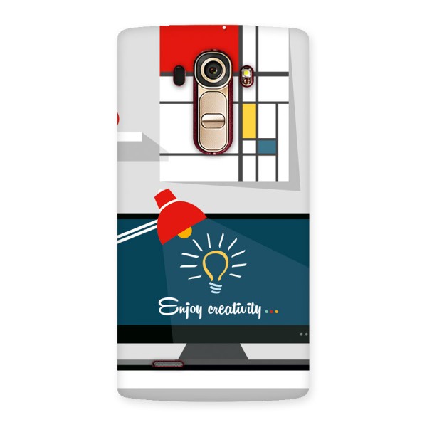 Creative Workspace Design Back Case for LG G4