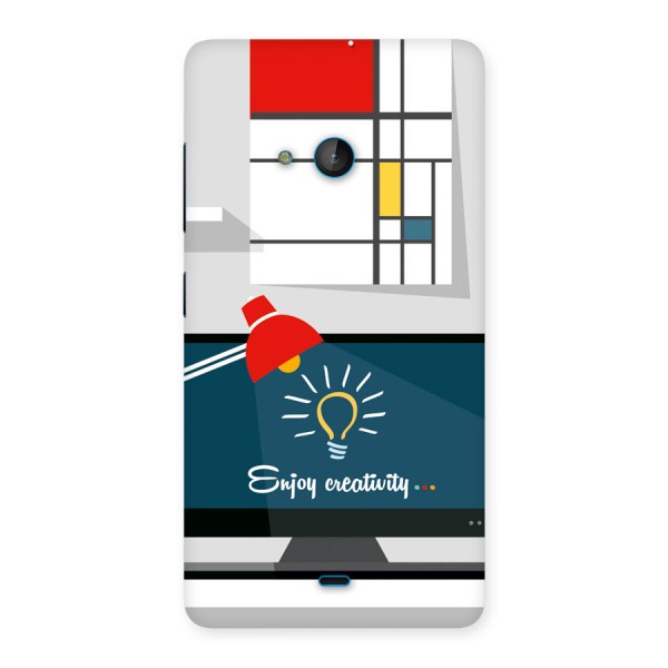 Creative Workspace Design Back Case for Lumia 540