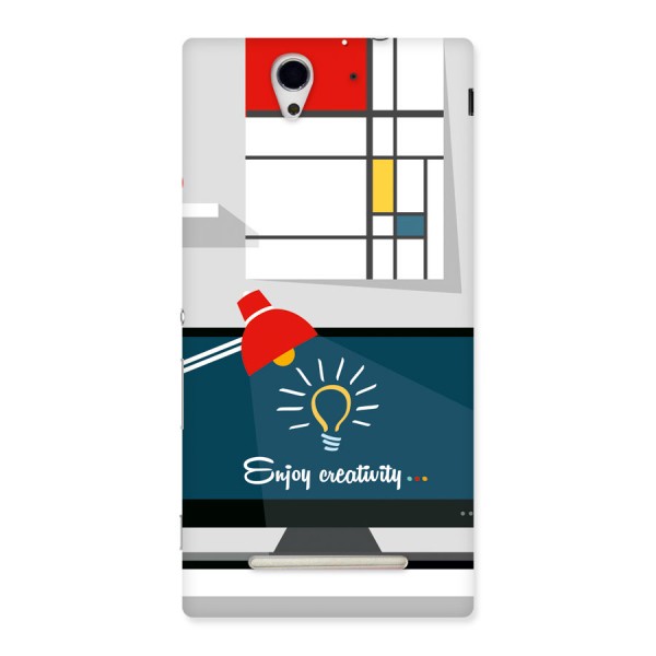 Creative Workspace Design Back Case for Sony Xperia C3