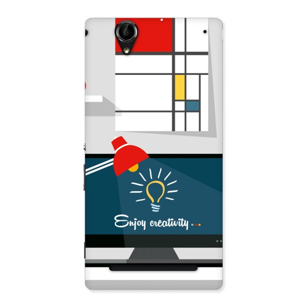 Creative Workspace Design Back Case for Sony Xperia T2