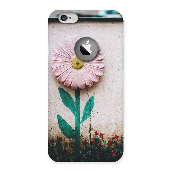 Creativity Flower Back Case for iPhone 6 Logo Cut