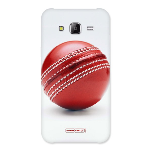 Red International Cricket Ball Back Case for Samsung Galaxy J5