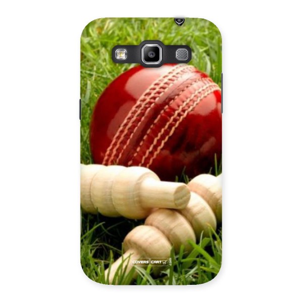Cricket Ball and Stumps Back Case for Galaxy Grand Quattro