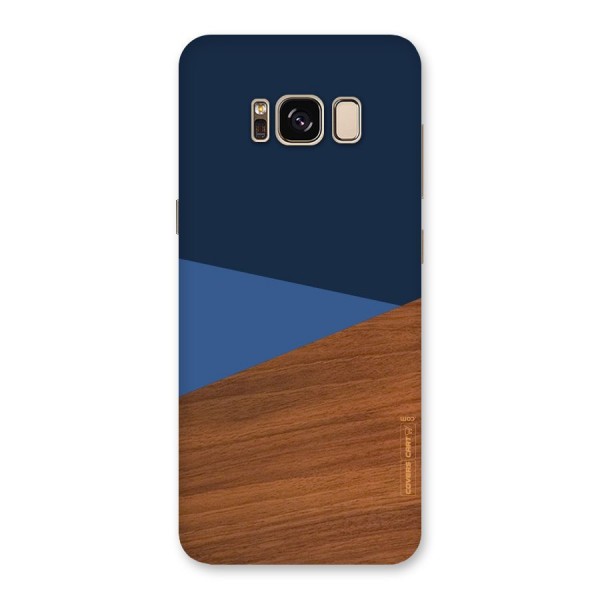 Crossed Lines Pattern Back Case for Galaxy S8
