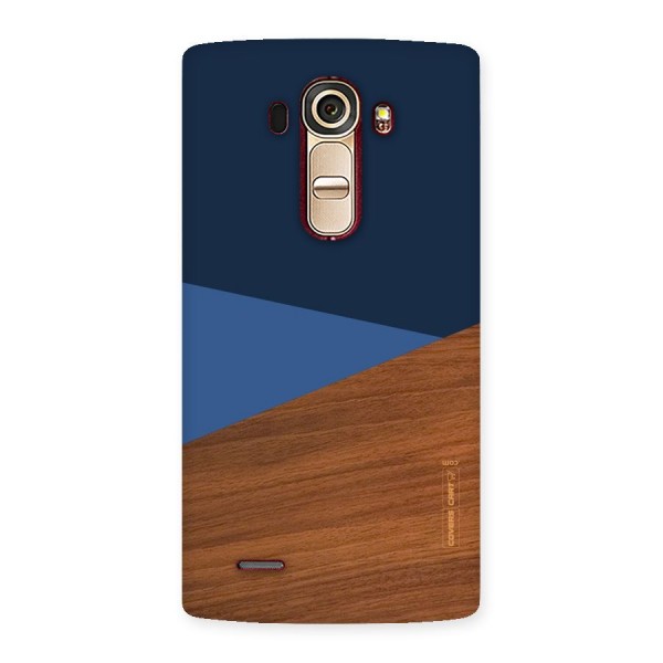 Crossed Lines Pattern Back Case for LG G4