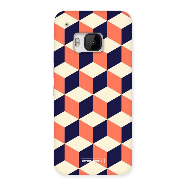 Cube Pattern Back Case for HTC One M9