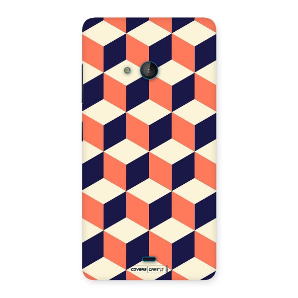 Cube Pattern Back Case for Lumia 540