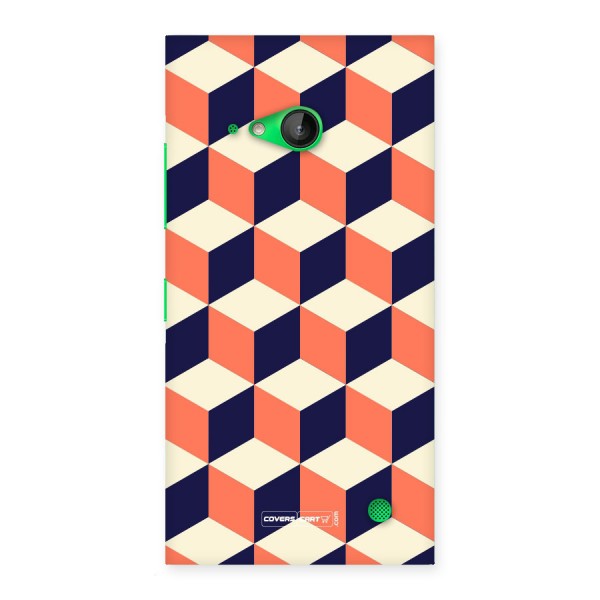 Cube Pattern Back Case for Lumia 730