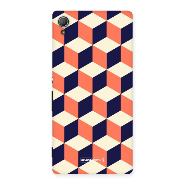 Cube Pattern Back Case for Xperia Z4