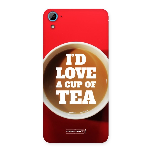 Cup of Tea Back Case for HTC Desire 826