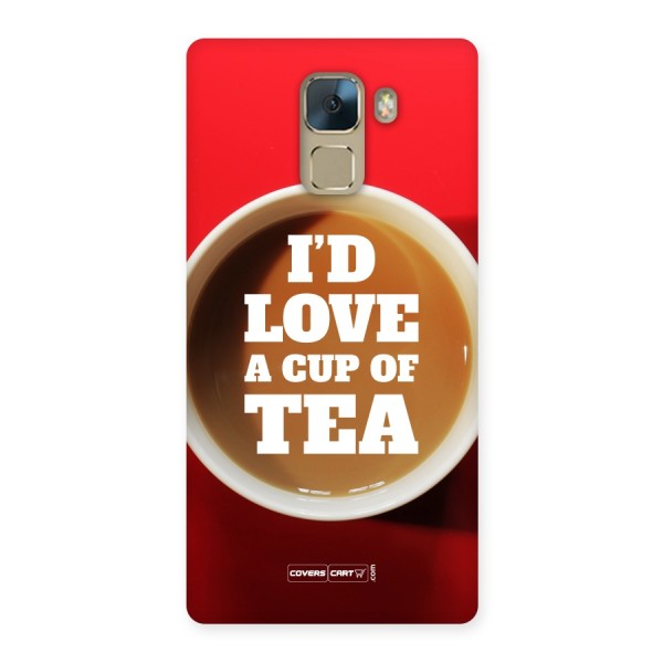 Cup of Tea Back Case for Huawei Honor 7