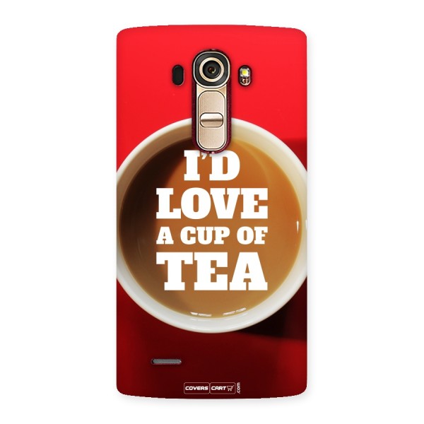 Cup of Tea Back Case for LG G4