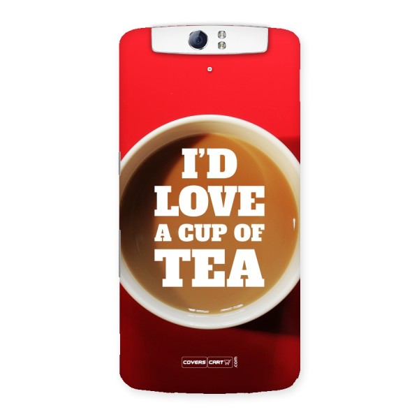 Cup of Tea Back Case for Oppo N1