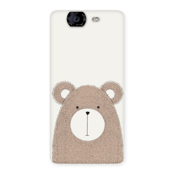 Cute Bear Back Case for Canvas Knight A350