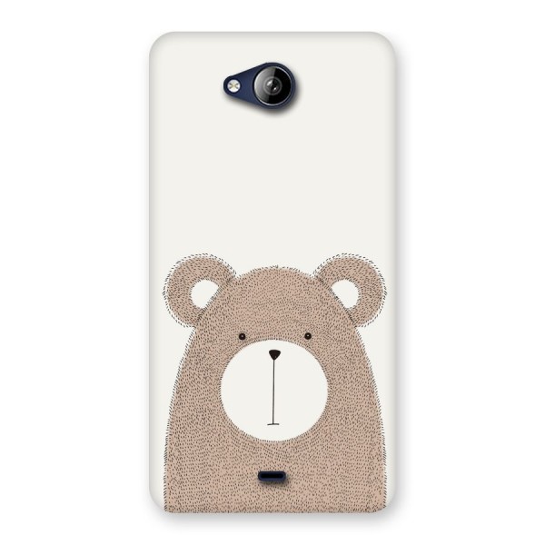 Cute Bear Back Case for Canvas Play Q355