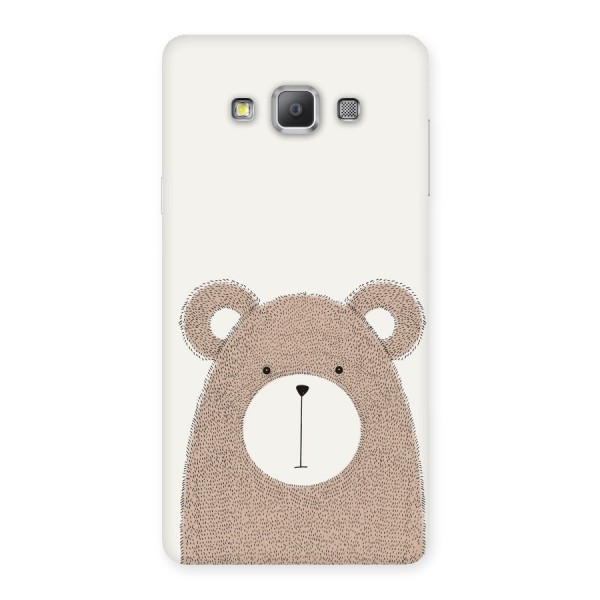 Cute Bear Back Case for Galaxy A7