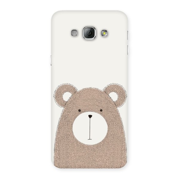Cute Bear Back Case for Galaxy A8