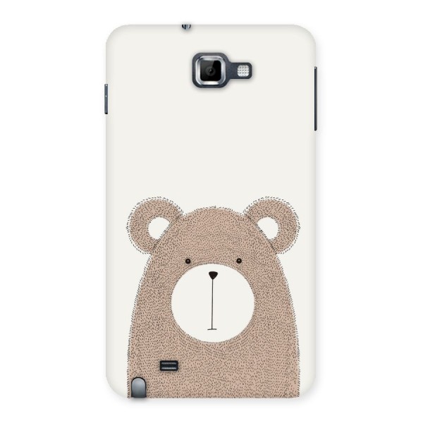 Cute Bear Back Case for Galaxy Note