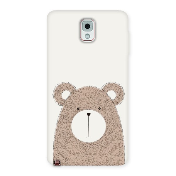 Cute Bear Back Case for Galaxy Note 3