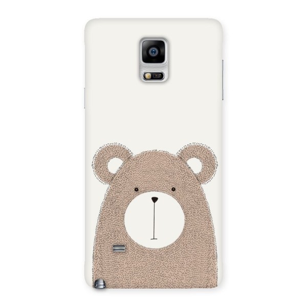 Cute Bear Back Case for Galaxy Note 4