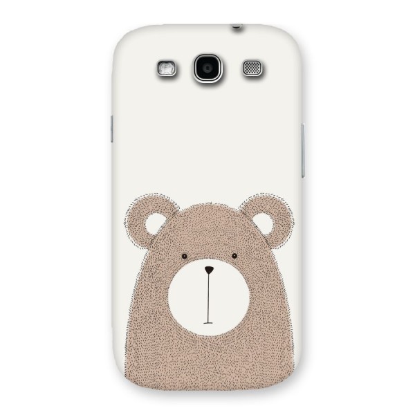 Cute Bear Back Case for Galaxy S3