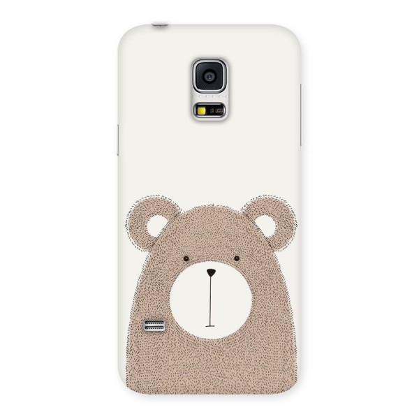 Cute Bear Back Case for Galaxy S5 Mini
