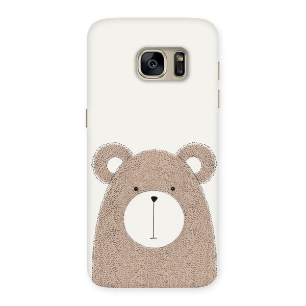 Cute Bear Back Case for Galaxy S7