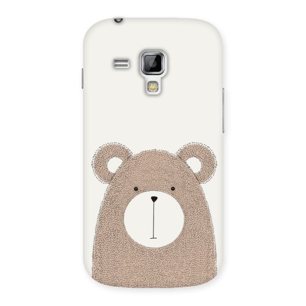 Cute Bear Back Case for Galaxy S Duos