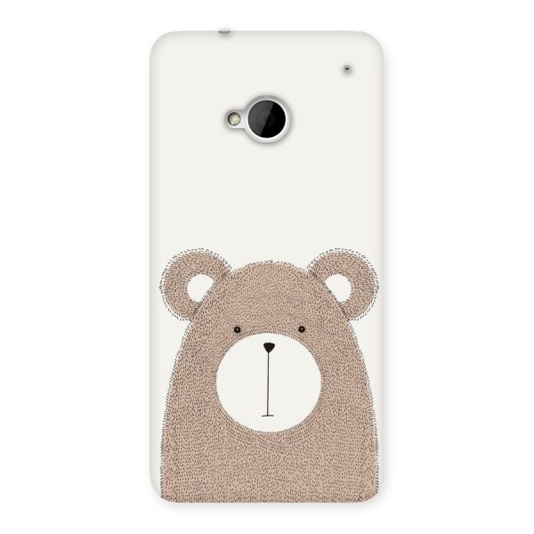 Cute Bear Back Case for HTC One M7