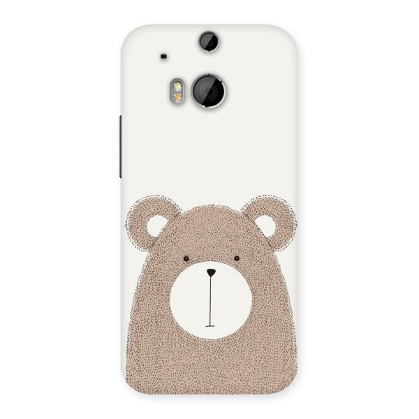 Cute Bear Back Case for HTC One M8