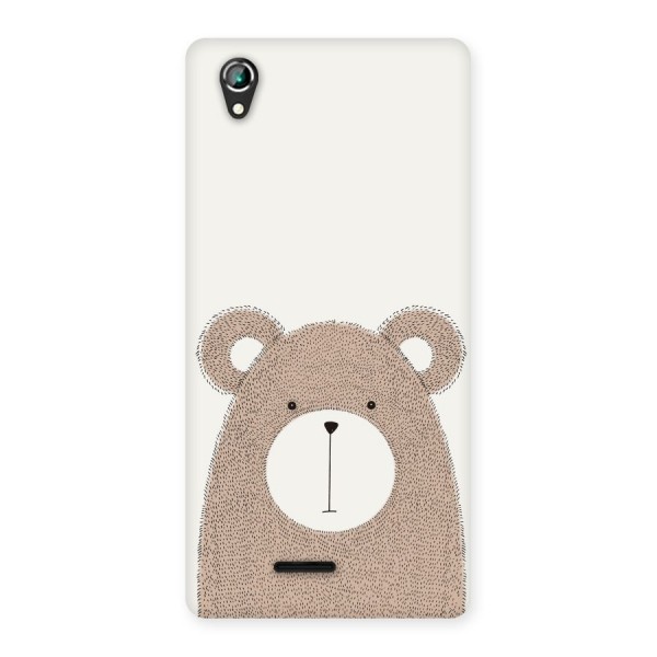 Cute Bear Back Case for Lava Iris 800