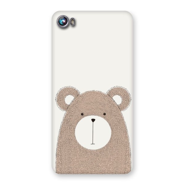Cute Bear Back Case for Micromax Canvas Fire 4 A107