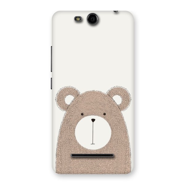 Cute Bear Back Case for Micromax Canvas Juice 3 Q392